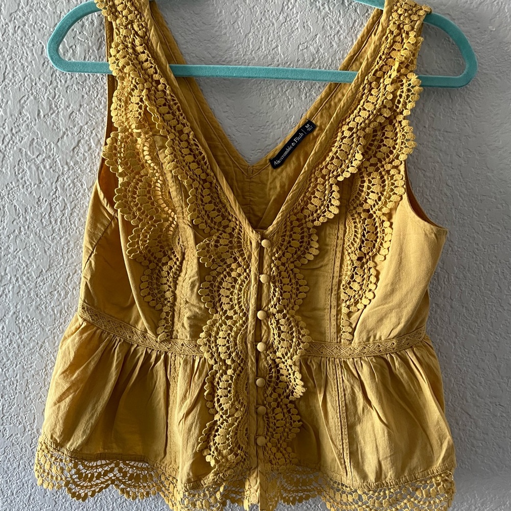 Vibrant Colors, Lace, V-neck